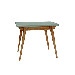 Ragaba Table à manger extensible - Vert sauge