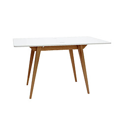 Ragaba Envelope table à manger extensible - Blanc