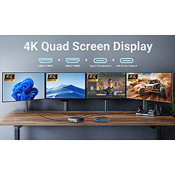 Acheter Mini PC MINIX N512, Intel Core i5-12600H 12 cœurs Max 4,5 GHz, 16 Go de RAM DDR5, SSD de 512 Go