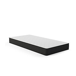 Sinlikon Matelas 90x190 cm à Ressort - Matelas 1 place Épaisseur 20cm - Matelas à Ressort avec Mousse - zones de confort adaptative
