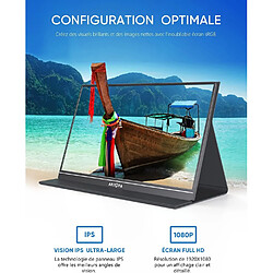 ARZOPA Monitor 15.6" LED-Ecran Portable S1 Table