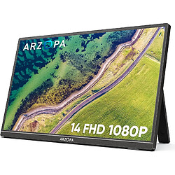 ARZOPA Monitor 14" LED-Ecran Portable A1S