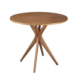 Ragaba Table à manger ronde - chêne