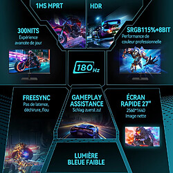 Avis Arzopa M1RC - écran gaming 27" 2K