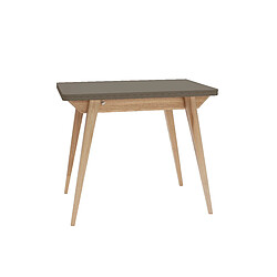 Ragaba Table à manger extensible - castor brun