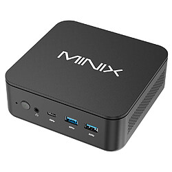 Mini PC MINIX NGC NR660, AMD Ryzen 5 6600H, cœurs max. 4,5 GHz, 16 Go de RAM, SSD 512 Go