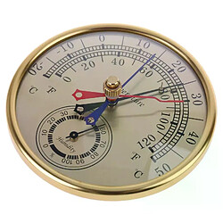 Thermomètre hygromètre analogique 5"