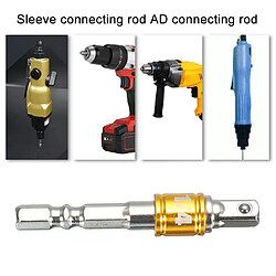 Avis Adaptateur mandrin percussion tige hexagonale - Lot de 3