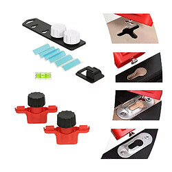 Clé de trou de vis avec niveau à bulle pour perceuse