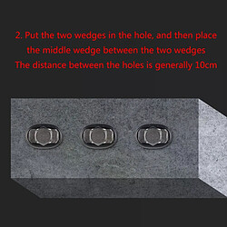 Séparateur de pierre béton SDS-plus