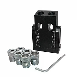 Guide de perçage pour bois - 8 pièces