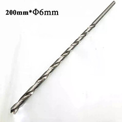 Foret hélicoïdal HSS métal - 6 mm
