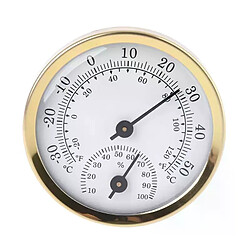 Thermomètre hygromètre intérieur 58mm