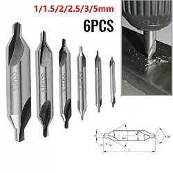 Foret central métrique HSS bois - Lot de 6