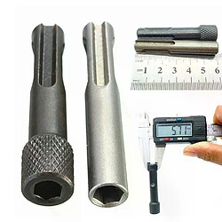 Adaptateur mandrin SDS-plus hexagonal - lot de 2