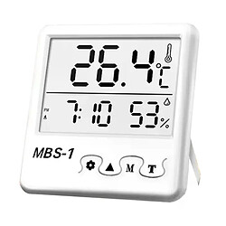 Hygromètre et thermomètre LCD pour intérieur