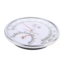 Thermomètre de Sauna à Coque Métallique