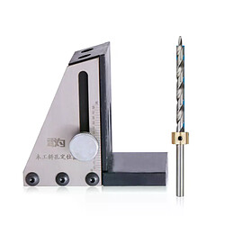 Gabarit de perçage trous obliques bois - 4 pièces