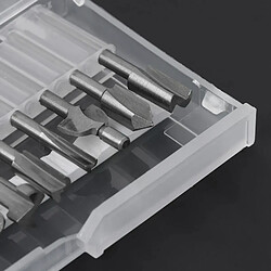 Avis Mèches de fraise à bois HSS - 10 pièces