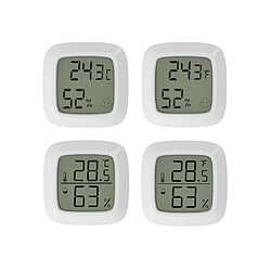 Mini thermomètre magnétique d'intérieur LCD