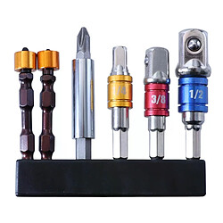 Rallonge flexible perceuse acier - 6 pièces