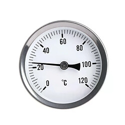 Thermomètre horizontal aluminium