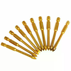 Forets carrelage carbure de tungstène - Lot de 10