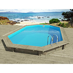 Habitat Et Jardin Piscine bois Florida 145 - 6.57 x 4.57 x 1.45 m
