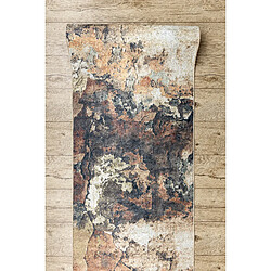 Acheter RUGSX TAPIS DE COULOIR antidérapant LOTUS ABSTRACT 52910 beige lavable 80cm 80x130 cm