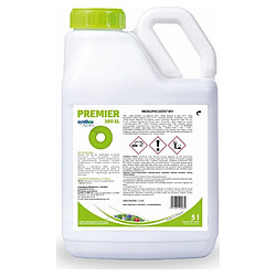 Désherbant concentré jardin PREMIER 300 SL 5L - herbicide gazon pelouse - lutte en post-levée des mauvaises herbes à feuilles larges dans les céréales d'hiver et de printemps.