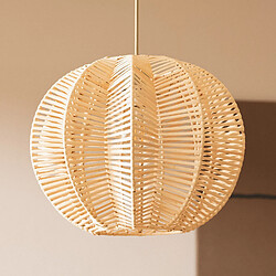 Acheter Ledkia Suspension Rotin Tobonga Naturel