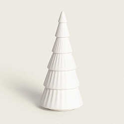 Ledkia Sapin de Noël LED avec Batterie Schnee Blanc