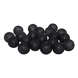 Ledkia Guirlande 20 Boules LED noire Noir