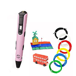 ARZOPA Stylo 3D Impression Portatif,Inclure 3m*12 couleur Filament PLA 1.75 mm