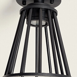 Ledkia Plafonnier Extérieur LED 6W Aluminium Bradda Noir pas cher