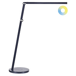 Beliani Lampe de bureau LED DORADO Avec variateur Métal Noir