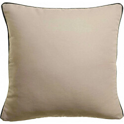 Vivaraise Coussin extérieur uni Alga 45 x 45 cm galet.