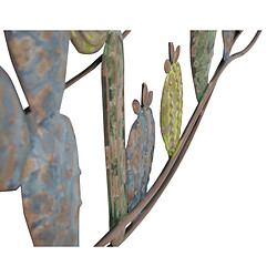 Mauro Ferretti Cadre en métal Cactus 90 x 2.5 x 64 cm. pas cher