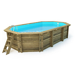 Habitat Et Jardin Piscine bois Florida 145 - 6.57 x 4.57 x 1.45 m