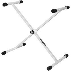 KEYBUNDLE1-WH pack avec stand clavier, siège et casque White Quik Lok