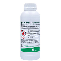 Désherbant concentré jardin FUSILADE Forte 150 EC 1L - herbicide foliaire gazon pelouse contre monocotylédones, mauvaises herbes cultures 