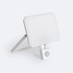 Ledkia Projecteur LED 50W IP65 avec capteur PIR Blanc 6500K Blanc froid