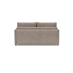 Avis Inside 75 INNOVATION LIVING Canapé NEAH SLIM convertible 160x195 tissu Cordufine Beige