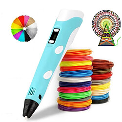 ARZOPA Stylo 3D Impression Portatif,Inclure 3m*12 couleur Filament PLA 1.75 mm