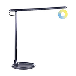 Beliani Lampe de bureau LED DRACO Avec variateur Métal Noir