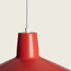 Ledkia Suspension métal Meistter - Rouge pas cher