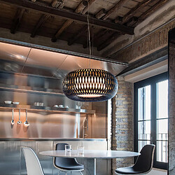 Ledkia Suspension Kalatos Suspension SLAMP Noir