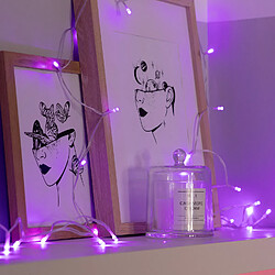 Ledkia Guirlande LED Extérieure à Piles 5m Rose