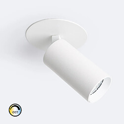 Ledkia Spot LED Encastré 9W Aluminium Misoh (2700K - 4000K - 6000K) 38º Blanc CCT