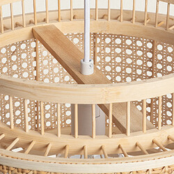 Ledkia Suspension Bambou Bangkal Naturel pas cher